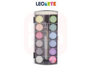 Aquarela Metálica  12 Cores - Leo e Leo
