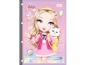 Bloco de Fichário Jolie 80 Folhas - Tilibra