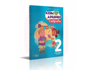 Livro Assim Eu Aprendo Caligrafia 2