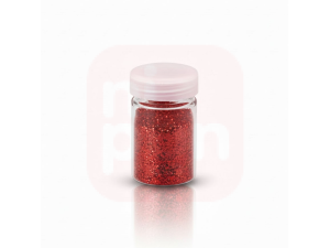 Glitter Escolar 3g – Vermelho